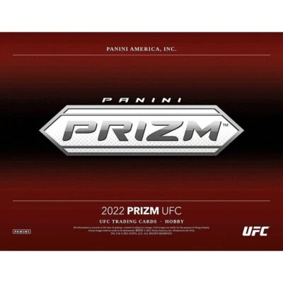 2022 Panini Prizm UFC Hobby Box FACTORY SEALED 22PAUFCPRZ - Image 1 of 4