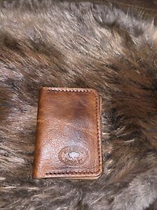 HORWEEN LEATHER Bifold Wallet, 4 Pocket, Handcrafted In Wyoming (W52)
