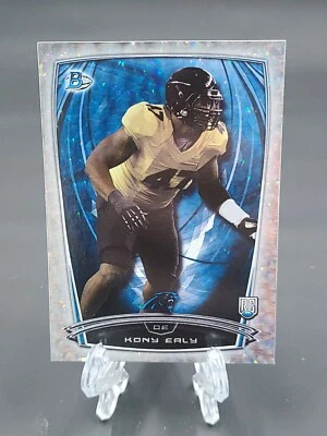 2014 Kony Ealy Rookie Rc SP Silver Ice Parallel Bowman - Image 1 of 2