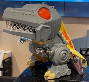 Universal Studios Exclusive Grimlock Popcorn Bucket Light Up Transformers New - Picture 1 of 6