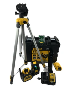 DEWALT DCE088NG18 GRÜN 2x2Ah 18V Akku Linienlaser Kreuzlinien Laser TSTAK STATIV - Bild 1 von 5