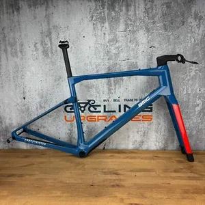Low Mile! 2020 BMC URS Large Carbon Gravel Disc Brake Frameset 700c 2579g - Picture 1 of 10