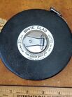 Vintage - Lufkin HW226 100ft White Clad Steel Tape Measure - Nice condition - 