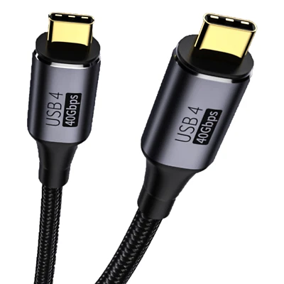 USB 4.0 Type C TO USB C Power Fast Charging Quick charger Cable 40Gbps 8k60hz - Image 1 of 4
