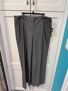 Pantaloni pantaloni eleganti donna The Limited moda spilla a righe taglia 10 valore 90€ nuovi - Foto 1 di 3