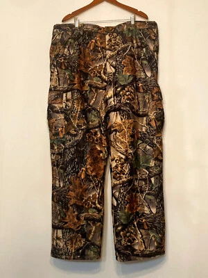 CABELAS DRY-PLUS Insulated Camo Hunting Pants Mens 44 Reg FREE SHIPPING! - Image 1 of 4