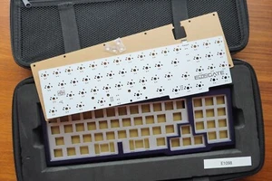 Elongate Custom Mechanical Keyboard Kit, Blue/Navy - Mini 1800, VIA/QMK (E1098) - Picture 1 of 13