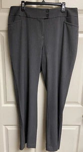 Rafaella Grey Dress Pants Women Size 16 NWOT - Picture 1 of 6