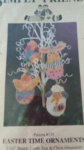 OSTERNZEIT ORNAMENTE - Simply Friends - SET inkl. Stoff/Borten/Knöpfe/Anweisungen - Bild 1 von 3