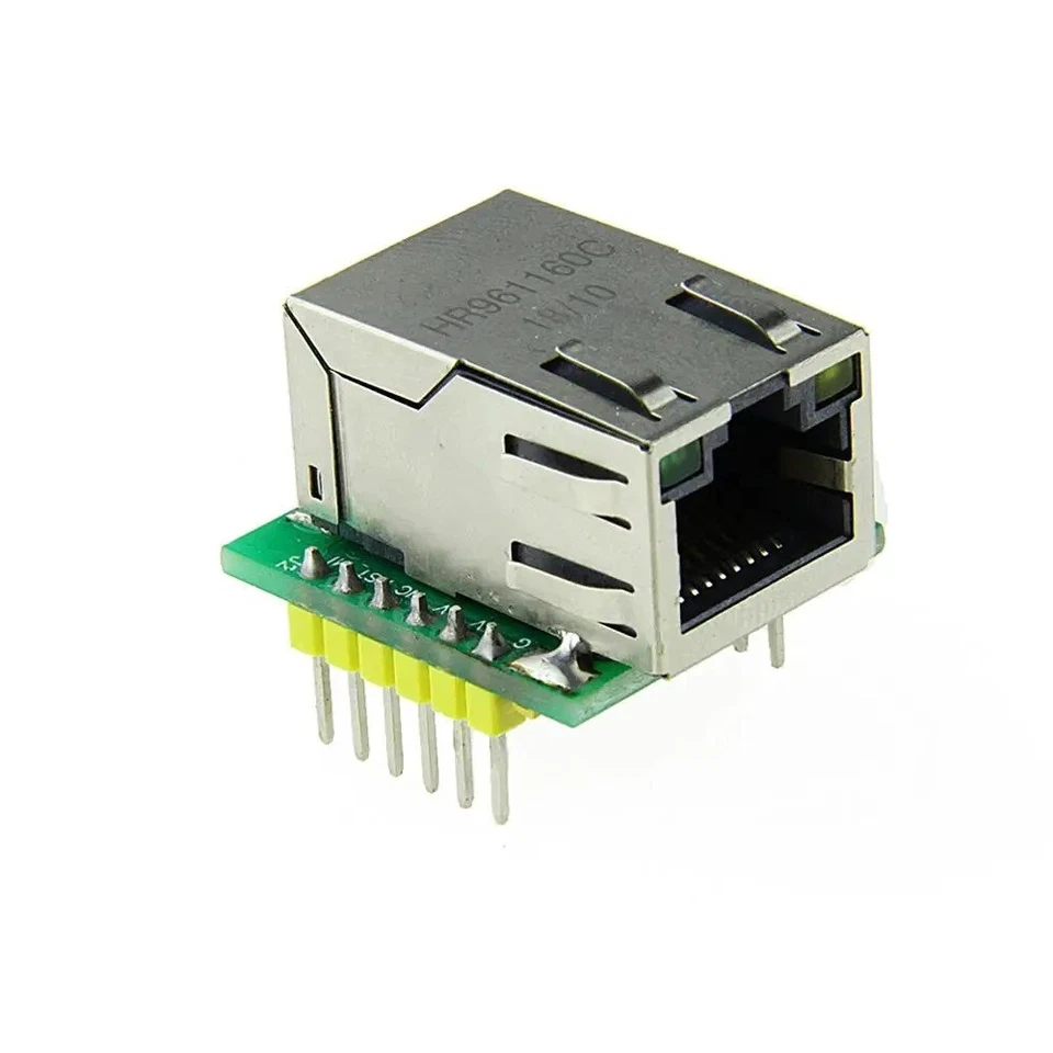 USR-ES1 W5500 SPI to LAN Ethernet Converter TCP/IP Module - 3.3V, High-Speed SPI