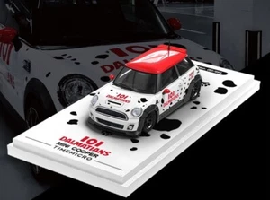 ZD TM 1:64 101 Mini Cooper Figura Modelo Deportivo Diecast Metal Car BN - Imagen 1 de 7