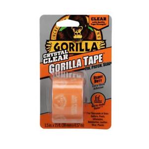 Gorilla 6015002 Clear Heavy Duty UV Resistant Repair Tape 1.88 in. x 5 yd.