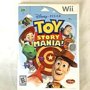 Disney Toy Story Game Nintendo Wii Mania Carnival Party Pixar 2009 Tested