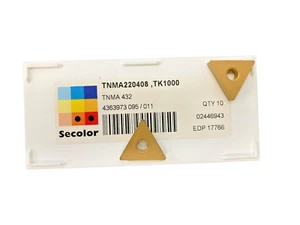 (10 piezas) Insertos de carburo SECO TNMA 432 grado: TK1000 - Imagen 1 de 1