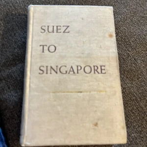 Suez To Singapore by Cecil Brown - Random House 1st Printing 1942 Hardcover - Foto 1 di 17