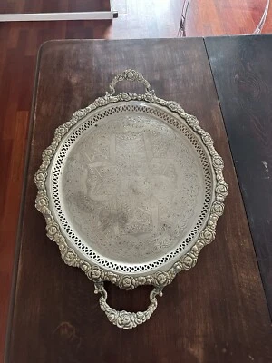 Grande Vassoio Ovale - Fine ‘800/Inizio ‘900 - Immagine 1 di 4