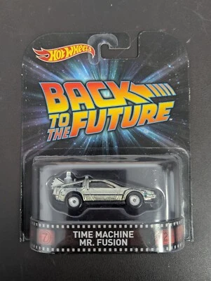 Hot Wheels 2015 Retro Entertainment Back to the Future Time Machine Mr. Fusion - Image 1 of 2