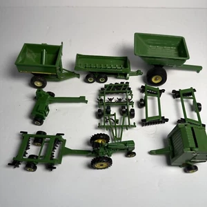 John Deere Ertl Diecast Vehicle Lot of 9 – Tractors, farm equipment & Other - Picture 1 of 24
