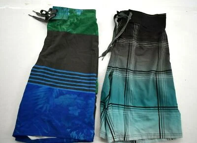 2 Ocean Current мужчин плоский передний шнурок талии боковой карман повседневные шорты M - Изображение 1 из 4