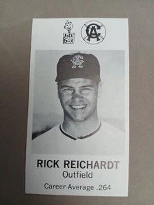 1969 Jack in the Box California Angels RICK REICHARDT - Picture 1 of 2