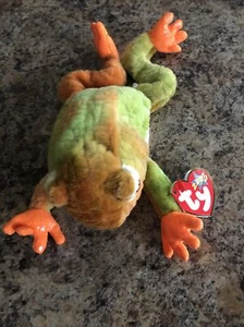 PRINCE the Colorful FROG -- BEANIE BABY WITH TAGS - Picture 1 of 5