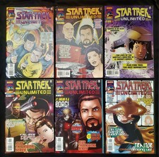 Star Trek Unlimited Lot# 1-6, 8, 10  Great Set  FN/VF