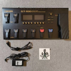BOSS GT-100 Multi Effector Guitar Effects Processor ver.2 Used With AC Adapter - Picture 1 of 16