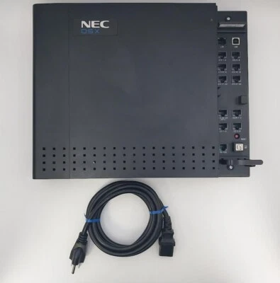 NEC DSX-40 KSU Phone System 4x8x2 (w/ 11 Hr Voicemail Card sale for parts - Image 1 of 4
