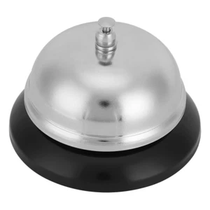 Stainless Steel Dinner Call Bell Desk Service Bell For Kitchen Coffee Shop AO US - Picture 1 of 9