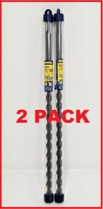 ORIGINAL IRWIN 7/16"" x 12"" Geschwindigkeitshammer-Plus Bohrer-Bits #14168 SDS Plus Hammer - Bild 1 von 1