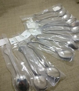 TEELÖFFEL 12 Stück im Lot ESTLAND TALLINN UDSSR Neusilber versilbert - Bild 1 von 11