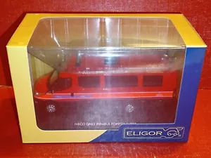IVECO DAILY MINIBUS POMPIERS SUISSE 1/43 ELIGOR - Foto 1 di 5