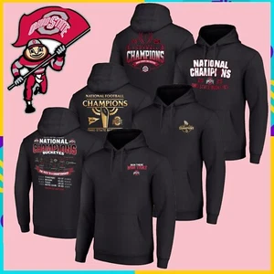 NEW!! Ohio State National Football Champions 2025 Hoodie For Fans All Size S-4XL - Picture 1 of 10