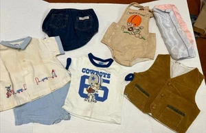 Lote de ropa vintage para bebé niño (6 piezas) - Imagen 1 de 7