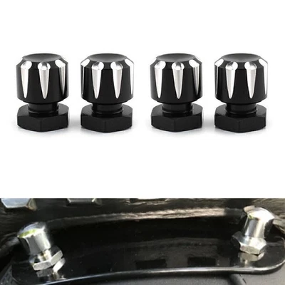 Para Harley Road King Road Glide Softai Fat Boy 4x Solo Tuercas de Montaje Pernos Foto 1 de 4