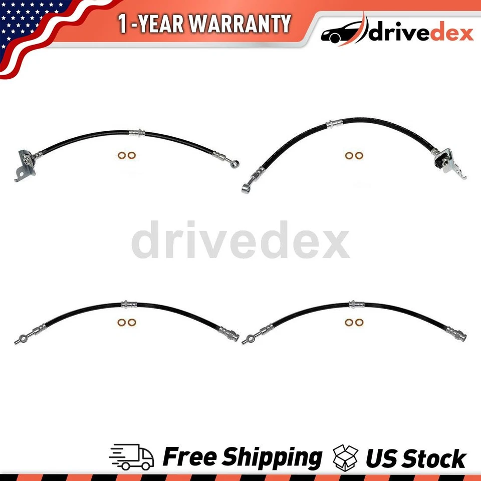 Dorman - First Stop 刹车线软管适用于 2001 2002 2003 2004 年现代圣达菲 — 第 1/4 张图片