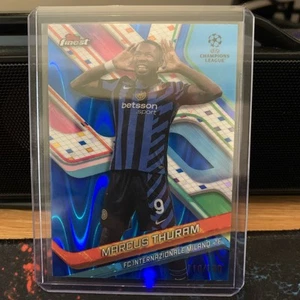 Topps Finest 2024-25 Marcus Thuram Colour Match Numbered 110/150 - Picture 1 of 3