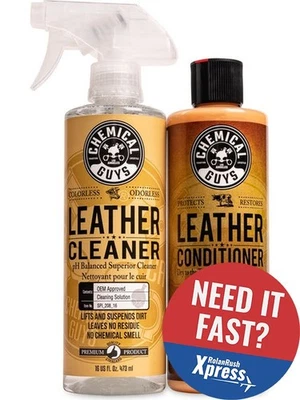 Chemical Guys Leather Cleaner & Conditioner Complete Care Kit - image 1 of 4