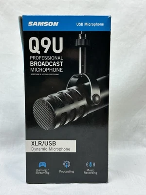 Samson Q9U XLR/USB Dynamic Broadcast Microphone - Image 1 of 4