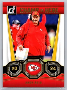 2024 Donruss #20 Andy Reid Champ is Here - Picture 1 of 2