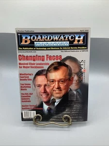 April, 1999 Boardwatch Magazine-Guide To The World Wide Web *RARE* - Photo 1/5