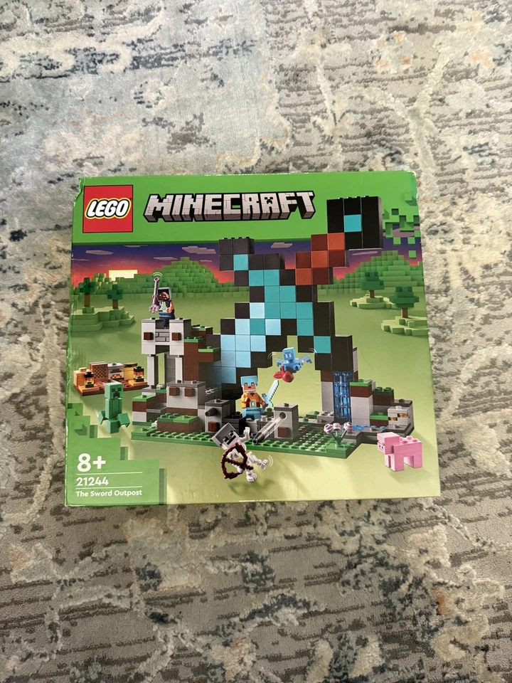 Lego Minecraft Set # 21244 The Sword Outpost Building Toy, Factory Sealed #15 - Image 1 of 1