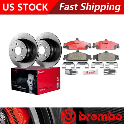 Se adapta a rotores de freno delanteros Oldsmobile Cutlass 1997-1999 y pastillas de freno de cerámica Brembo Foto 1 de 4