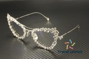 Lente de filtro de luz azul plateado 56 mm para mujer SWAROVSKI SK7011 4001SB - Imagen 1 de 6