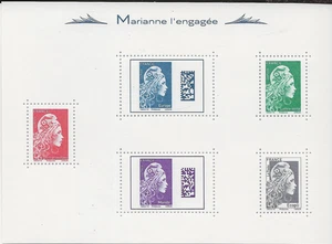 France 2018 Block 143 Marianne l'engagee - Picture 1 of 2