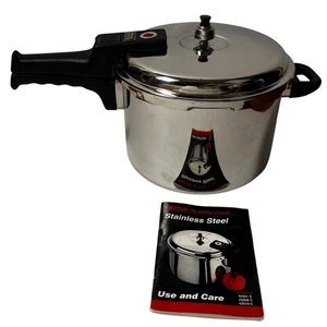 Innova 8 Quart Edelstahl Schnellkochtopf 42008C mit Korb & Handbuch Schwerlast - Bild 1 von 21