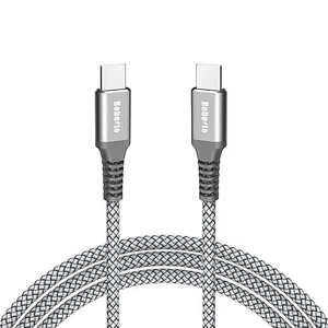 Bobeite USB C auf USB C Ladekabel 3M für iPhone 16/15, 60W extra lang USB C - Bild 1 von 5