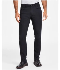 Calvin Klein Mens Move 365 Slim Fit Performance Casual Trouser Pants - Picture 1 of 4