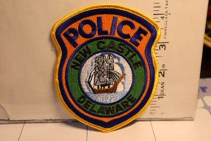 police patch NEW CASTLE POLICE DELAWARE - Picture 1 of 1