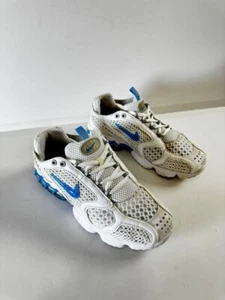 Size 7 - Nike Air Zoom Spiridon Cage 2 White University Blue W - Picture 1 of 9